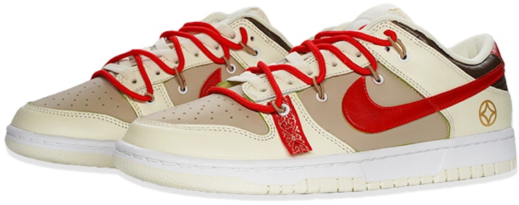 【カスタムシューズ】ナイキ ダンク ロー レトロ『ココナッツミルク ニューイヤー』 DJ6188-100(TeamF-男款铜钱) Lookbook 【カスタムシューズ】ナイキ ダンク ロー レトロ『ココナッツミルク ニューイヤー』 DJ6188-100(TeamF-男款铜钱)