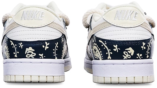 【定制鞋款】耐克Dunk Low复古'椰奶格纹腰果' DJ6188-100(TeamT-腰果花米白藏蓝S-BOX) Shop 【定制鞋款】耐克Dunk Low复古'椰奶格纹腰果' DJ6188-100(TeamT-腰果花米白藏蓝S-BOX)