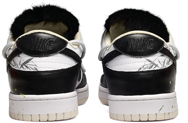 ナイキ ダンク ロー レトロ 'ココナッツミルクパンダ' カスタムシューズ DJ6188-100(TeamE-男款墨竹熊猫黑白绿) Shop ナイキ ダンク ロー レトロ 'ココナッツミルクパンダ' カスタムシューズ DJ6188-100(TeamE-男款墨竹熊猫黑白绿)