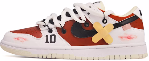 나이키 덩크 로우 레트로 '코코넛 밀크 슬램덩크' (커스텀) DJ6188-100(TeamE-男款皮贴红黑白) Buy 나이키 덩크 로우 레트로 '코코넛 밀크 슬램덩크' (커스텀) DJ6188-100(TeamE-男款皮贴红黑白)