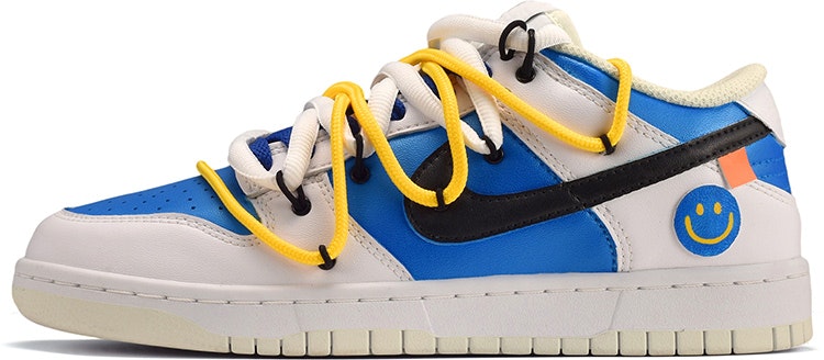 custom-shoes-nike-dunk-low-retro-coconut-milk-smiley-deconstructed