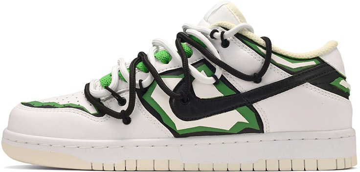 custom-shoes-nike-dunk-low-retro-coconut-milk-sawtooth-deconstructed