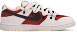 Order 나이키 덩크 로우 레트로 '코코넛 밀크 슬램덩크' (커스텀) DJ6188-100(TeamE-男款皮贴红黑白)