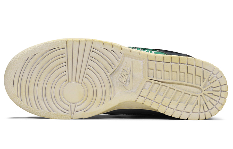 Purchase [Sepatu Custom] Nike Dunk Low Retro 'Coconut Milk Turquoise Hijau' DJ6188-100(TeamE-男款解构鞋带灰绿蓝)