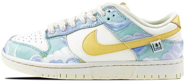 custom-shoes-nike-dunk-low-retro-coconut-milk-van-gogh-wheatfield-with-cypresses