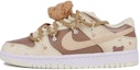Buy 【定制鞋款】耐克Dunk Low复古‘椰奶情人节’ DJ6188-100(TeamJ-男款喷绘米棕小熊)
