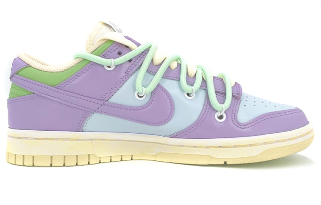 나이키 덩크 로우 코코넛 밀크 키퍼플 그린 (커스텀) DJ6188-100(TeamK-男款小星星) Order 나이키 덩크 로우 코코넛 밀크 키퍼플 그린 (커스텀) DJ6188-100(TeamK-男款小星星)