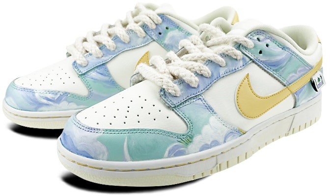 Nike Dunk Low Retro "Coco Van Gogh" DJ6188-100(Team叁-男款麦田) Lookbook Nike Dunk Low Retro "Coco Van Gogh" DJ6188-100(Team叁-男款麦田)