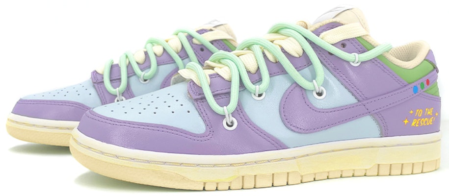 Zapatillas Nike Dunk Low Retro 'Leche de Coco Púrpura Verde' DJ6188-100(TeamK-男款小星星) Lookbook Zapatillas Nike Dunk Low Retro 'Leche de Coco Púrpura Verde' DJ6188-100(TeamK-男款小星星)