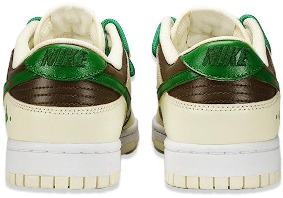 【訂製球鞋】Nike Dunk Low Retro 椰奶 兔年限定CNY 情人節 中國風如意紋 解構 復古 低幫 板鞋 男款 綠棕 Purchase 【訂製球鞋】Nike Dunk Low Retro 椰奶 兔年限定CNY 情人節 中國風如意紋 解構 復古 低幫 板鞋 男款 綠棕