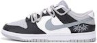 Buy 【定制球鞋】Nike Dunk Low Retro 穿搭主題 椰子樹 解構 簡約 高街 低幫 板鞋 男款 黑灰 特殊禮盒