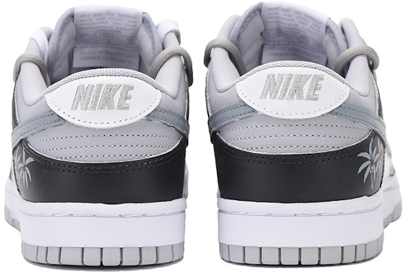 【定制球鞋】Nike Dunk Low Retro 穿搭主題 椰子樹 解構 簡約 高街 低幫 板鞋 男款 黑灰 特殊禮盒 Shop 【定制球鞋】Nike Dunk Low Retro 穿搭主題 椰子樹 解構 簡約 高街 低幫 板鞋 男款 黑灰 特殊禮盒