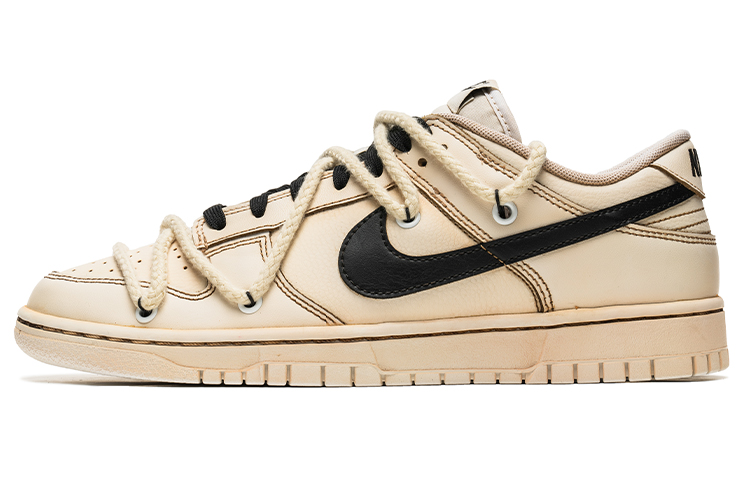 Buy ナイキ ダンク ロー レトロ "コーヒー染め" (カスタム) DJ6188-101(TeamB-咖啡染黑棕解构F-BOX)