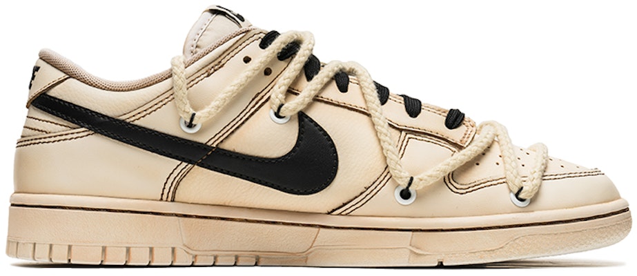 【訂製球鞋】Nike Dunk Low Retro 野鶴製造 解構雙鞋帶 咖啡染 特殊禮盒版 低幫 板鞋 男款 黑棕 Order 【訂製球鞋】Nike Dunk Low Retro 野鶴製造 解構雙鞋帶 咖啡染 特殊禮盒版 低幫 板鞋 男款 黑棕