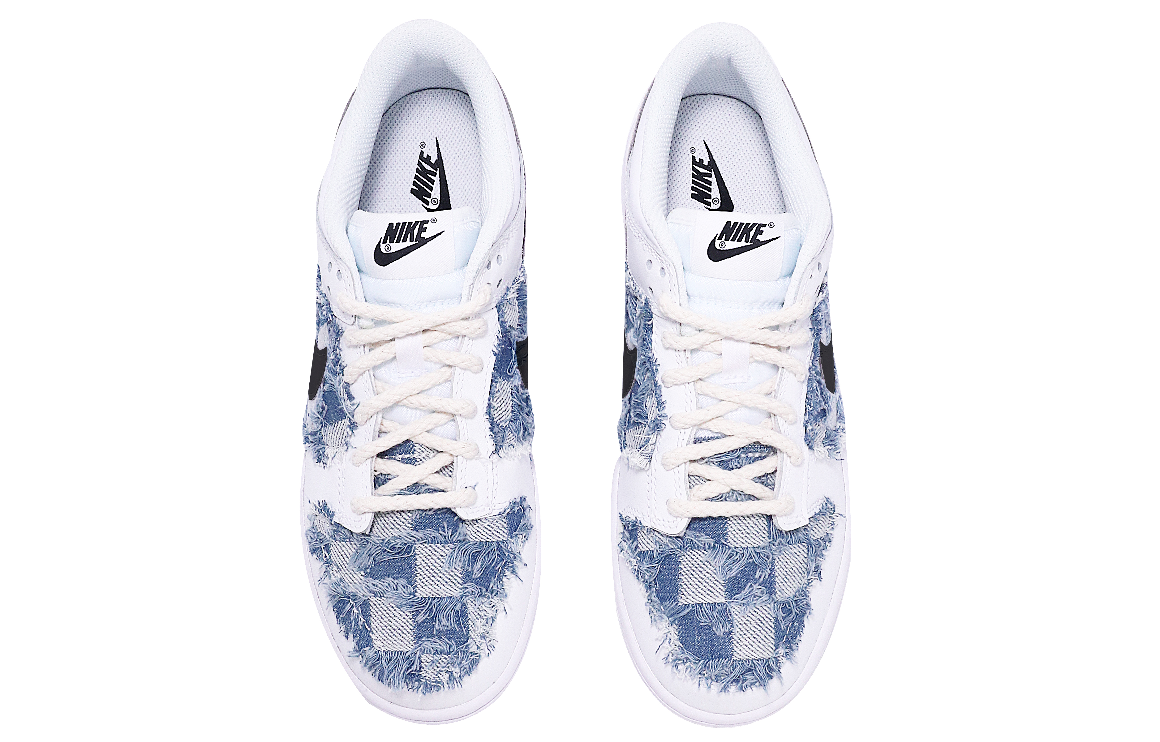 Shop [Sneakers Custom] Nike Dunk Low Retro 'College Denim' DJ6188-101(TeamTen-男款DK复古牛仔)