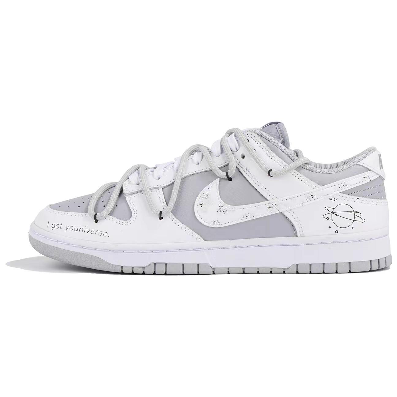 Buy 나이키 덩크 로우 레트로 '우주 은하 회색' (59 characters) DJ6188-003(Team32-男款星河与你QD)