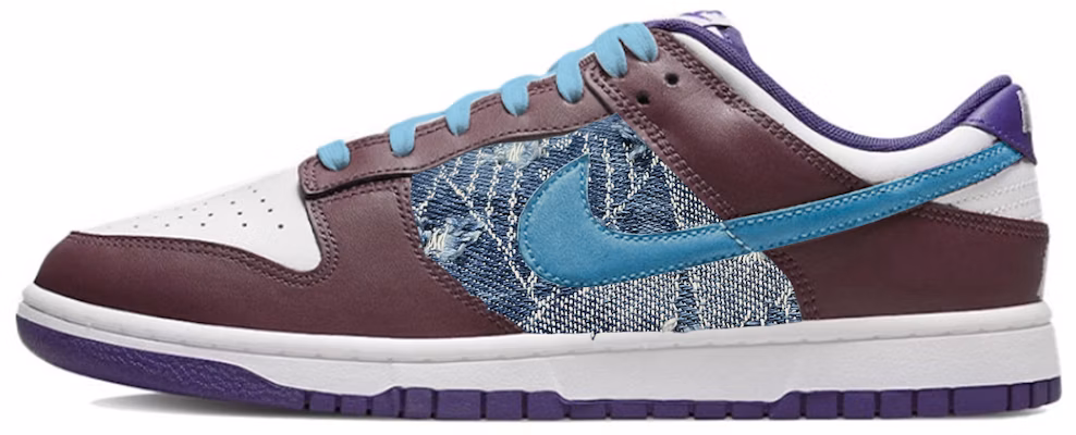 나이키 덩크 로우 레트로 '코트 퍼플 패치워크' (커스텀) DD1391-104(Team48-牛仔拼贴) Buy 나이키 덩크 로우 레트로 '코트 퍼플 패치워크' (커스텀) DD1391-104(Team48-牛仔拼贴)