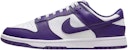 나이키 덩크 로우 레트로 '코트 퍼플 패치워크' (커스텀) DD1391-104(Team48-牛仔拼贴)