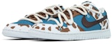 Lookbook 【定制球鞋】 Nike Dunk Low Retro 奶牛 西部牛仔 摩卡 藍天白雲 解構綁帶 低幫 板鞋 男款 白棕藍