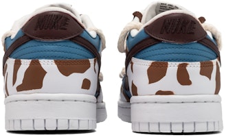【定制球鞋】 Nike Dunk Low Retro 奶牛 西部牛仔 摩卡 藍天白雲 解構綁帶 低幫 板鞋 男款 白棕藍 Purchase 【定制球鞋】 Nike Dunk Low Retro 奶牛 西部牛仔 摩卡 藍天白雲 解構綁帶 低幫 板鞋 男款 白棕藍