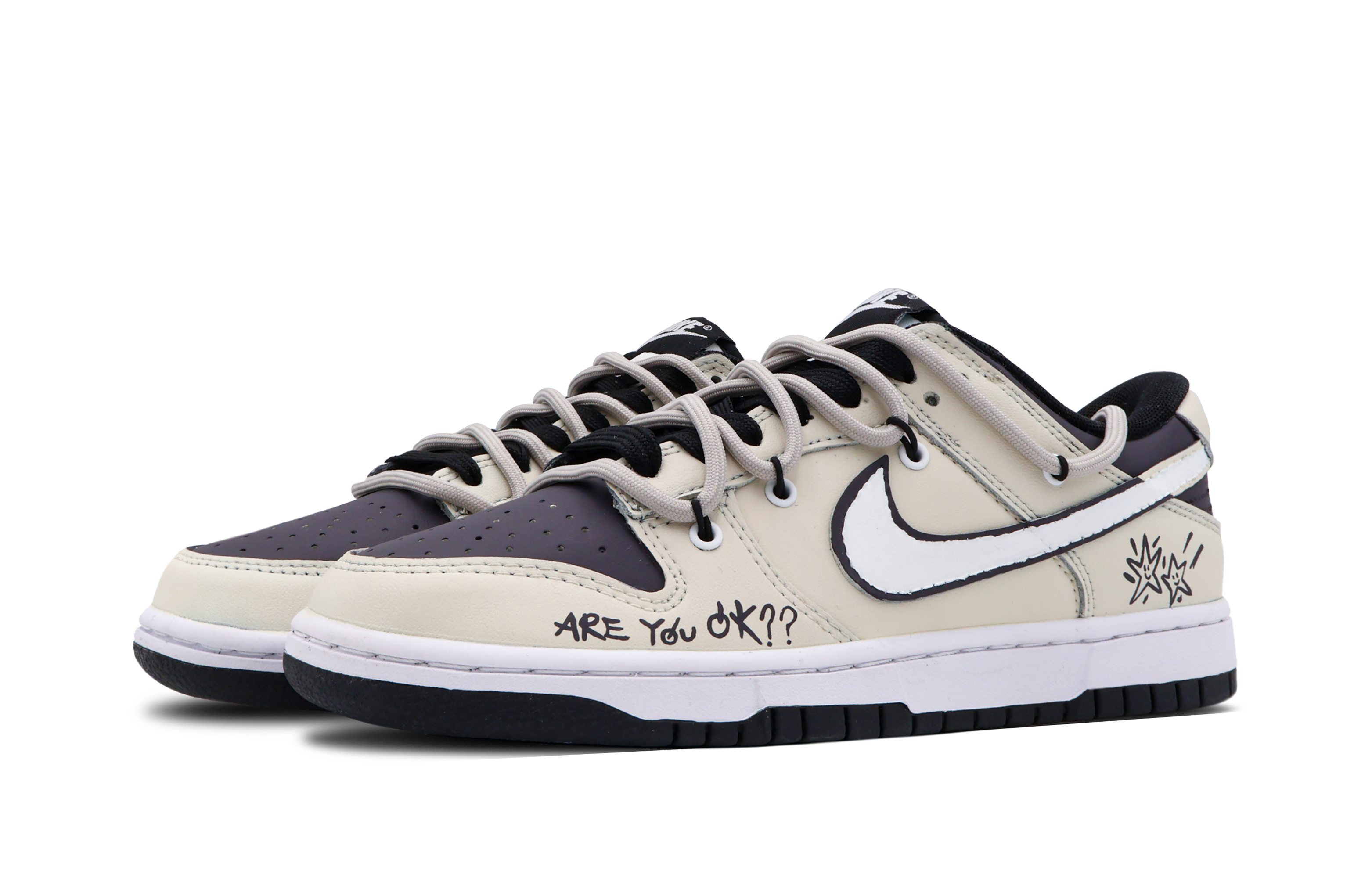 Lookbook [定制鞋] 耐克Dunk Low复古 '奶油紫' CW1590-100(Team53-女款月下贩梦S-BOX)