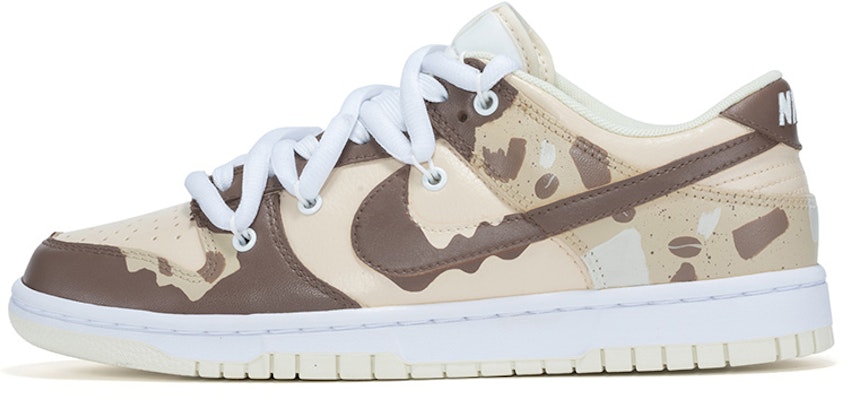 【訂製球鞋】 Nike Dunk Low Retro 巧克力 手繪噴繪 特殊鞋盒 低幫 板鞋 男款 棕色 Order 【訂製球鞋】 Nike Dunk Low Retro 巧克力 手繪噴繪 特殊鞋盒 低幫 板鞋 男款 棕色