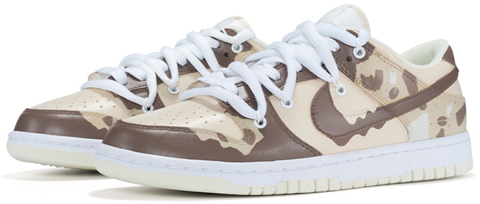 【訂製球鞋】 Nike Dunk Low Retro 巧克力 手繪噴繪 特殊鞋盒 低幫 板鞋 男款 棕色 Shop 【訂製球鞋】 Nike Dunk Low Retro 巧克力 手繪噴繪 特殊鞋盒 低幫 板鞋 男款 棕色