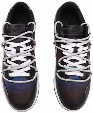 【定制球鞋】Nike Dunk Low Retro 未來科技 機能 電玩 賽博朋克 高街 低幫 休閒板鞋 男款 黑白藍 Shop 【定制球鞋】Nike Dunk Low Retro 未來科技 機能 電玩 賽博朋克 高街 低幫 休閒板鞋 男款 黑白藍