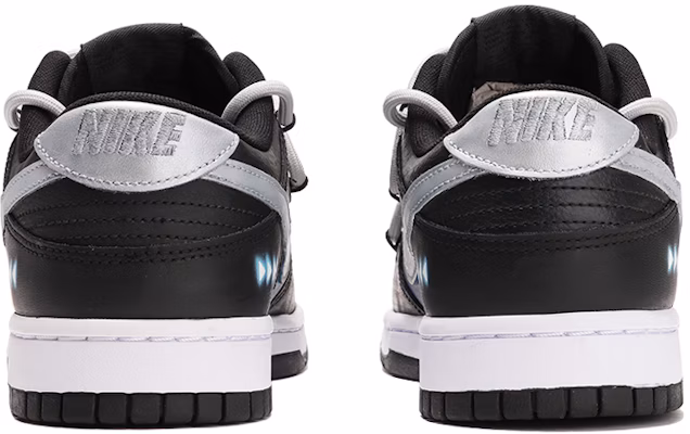 【定制球鞋】Nike Dunk Low Retro 未來科技 機能 電玩 賽博朋克 高街 低幫 休閒板鞋 男款 黑白藍 Purchase 【定制球鞋】Nike Dunk Low Retro 未來科技 機能 電玩 賽博朋克 高街 低幫 休閒板鞋 男款 黑白藍