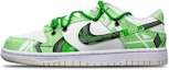 Buy 【定制球鞋】Nike Dunk Low Retro 賽博朋克戰損高達機械風 解構 特殊鞋盒 低幫 板鞋 男款 蘋果綠