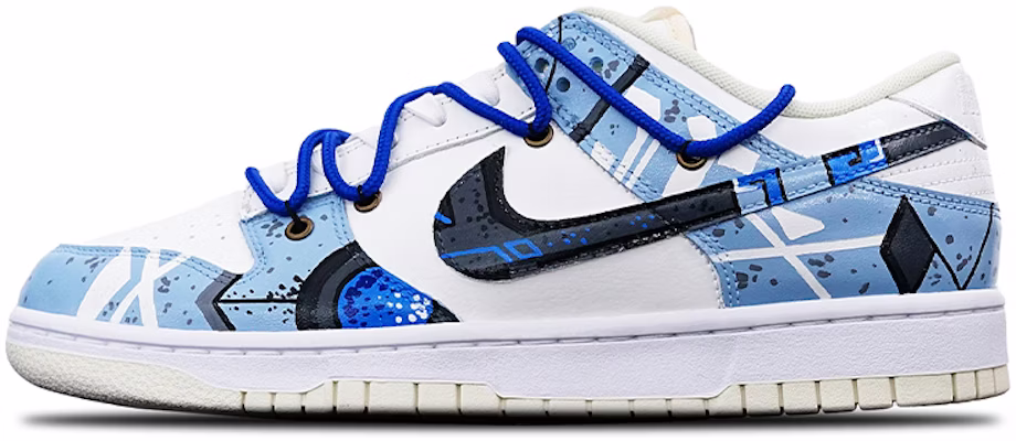 【定制鞋款】耐克Dunk低帮复古“赛博朋克椰奶” DJ6188-100(TeamT-椰奶蓝白S-BOX) Buy 【定制鞋款】耐克Dunk低帮复古“赛博朋克椰奶” DJ6188-100(TeamT-椰奶蓝白S-BOX)