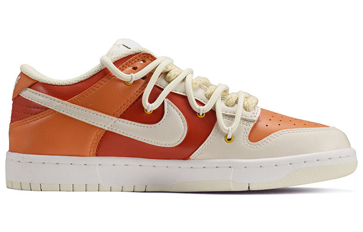 Order [Kasut Custom] Nike Dunk Low Retro 'Cyberpunk Coconut Milk' DJ6188-100(TeamE-男款赛博朋克红橙白)