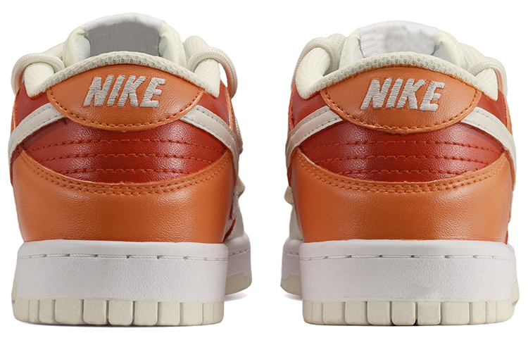 Shop [Kasut Custom] Nike Dunk Low Retro 'Cyberpunk Coconut Milk' DJ6188-100(TeamE-男款赛博朋克红橙白)