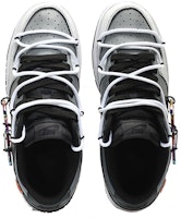 나이키 덩크 로우 레트로 "사이버펑크 다크 그레이" (커스텀) DJ6188-002(Team10-男款闪电钩灰白) Shop 나이키 덩크 로우 레트로 "사이버펑크 다크 그레이" (커스텀) DJ6188-002(Team10-男款闪电钩灰白)