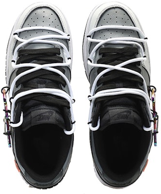 Zapatillas Nike Dunk Low Retro 'Cyberpunk Noche Gris Oscuro Blanco' DJ6188-002(Team10-男款闪电钩灰白) Shop Zapatillas Nike Dunk Low Retro 'Cyberpunk Noche Gris Oscuro Blanco' DJ6188-002(Team10-男款闪电钩灰白)