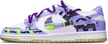 Buy 나이키 덩크 로우 레트로 '사이버펑크 디컨스트럭티드 블루 퍼플 화이트' DV0833-100(TeamT-战损III蓝紫S-BOX)