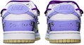 Shop 나이키 덩크 로우 레트로 '사이버펑크 디컨스트럭티드 블루 퍼플 화이트' DV0833-100(TeamT-战损III蓝紫S-BOX)