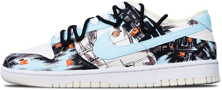 Zapatillas Nike Dunk Low Retro 'Cyberpunk Graffiti Azul Blanco' DJ6188-100(TeamT-赛博涂鸦蓝白S-BOX) Buy Zapatillas Nike Dunk Low Retro 'Cyberpunk Graffiti Azul Blanco' DJ6188-100(TeamT-赛博涂鸦蓝白S-BOX)