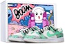 Buy 【カスタムシューズ】ナイキダンクロー レトロ『サイバーパンクグリーンアブストラクト』 DJ6188-100(TeamT-机械线路绿白S-BOX)