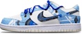 나이키 덩크 로우 '사이버펑크 건담 해체 블루 화이트' (커스텀) DJ6188-100(TeamT-战损雾霾蓝S-BOX)