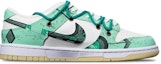 Order 【カスタムシューズ】ナイキ ダンク ロー レトロ 'サイバーパンクガンダム 解除 白-緑' DV0833-100(TeamT-战损蒂芙尼S-BOX)