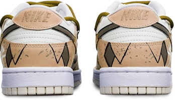 カスタム ダンク ロー レトロ "サイバーパンク カーキ ホワイト" DJ6188-100(TeamT-战损卡其白S-BOX) Shop カスタム ダンク ロー レトロ "サイバーパンク カーキ ホワイト" DJ6188-100(TeamT-战损卡其白S-BOX)