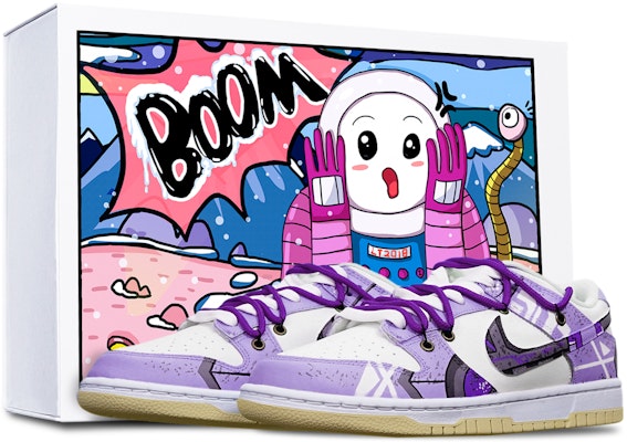 나이키 덩크 로우 레트로 '사이버펑크 보라흰' (Nike Dunk Low Retro 'Cyberpunk Bora Huin') DV0833-100(TeamT-战损紫白S-BOX) Buy 나이키 덩크 로우 레트로 '사이버펑크 보라흰' (Nike Dunk Low Retro 'Cyberpunk Bora Huin') DV0833-100(TeamT-战损紫白S-BOX)