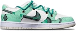 Order 나이키 덩크 로우 레트로 '사이버펑크 녹백' (Nike Dunk Low Retro 'Cyberpunk Green-White') DJ6188-100(TeamT-战损蒂芙尼S-BOX)