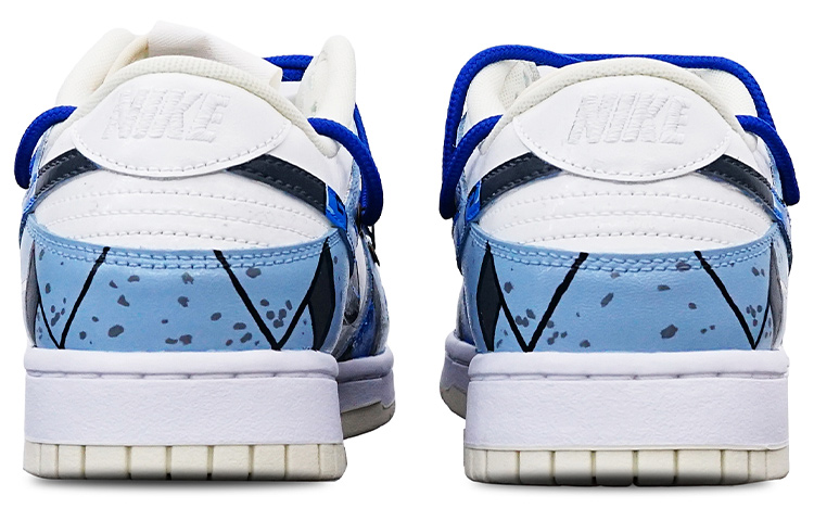 Shop [定制鞋款] 耐克Dunk Low复古 '赛博朋克机械风 - 雾蓝' DJ6188-100(TeamT-机械风雾霾蓝S-BOX)