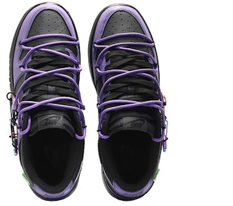 나이키 덩크 로우 레트로 '사이버펑크 보라번개' (Nike Dunk Low Retro 'Cyberpunk Bora Beongae') DJ6188-002(Team10-男款闪电钩紫黑) Shop 나이키 덩크 로우 레트로 '사이버펑크 보라번개' (Nike Dunk Low Retro 'Cyberpunk Bora Beongae') DJ6188-002(Team10-男款闪电钩紫黑)