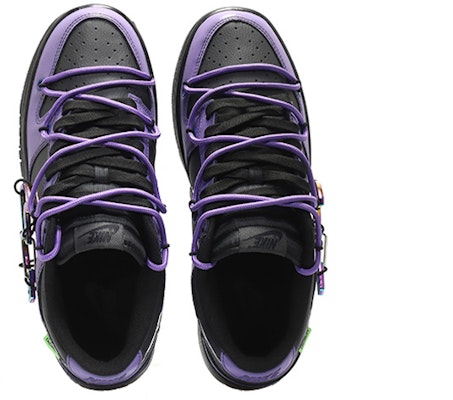 나이키 덩크 로우 레트로 '사이버펑크 보라번개' (Nike Dunk Low Retro 'Cyberpunk Bora Beongae') DJ6188-002(Team10-男款闪电钩紫黑) Shop 나이키 덩크 로우 레트로 '사이버펑크 보라번개' (Nike Dunk Low Retro 'Cyberpunk Bora Beongae') DJ6188-002(Team10-男款闪电钩紫黑)