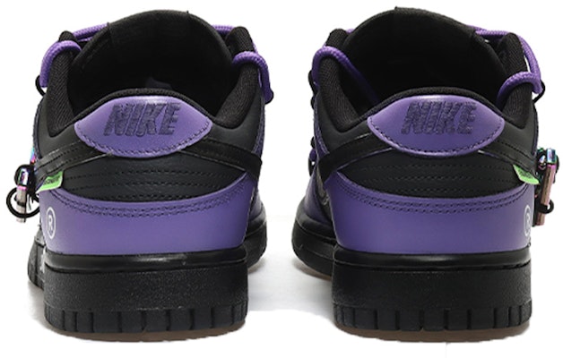 나이키 덩크 로우 레트로 '사이버펑크 보라번개' (Nike Dunk Low Retro 'Cyberpunk Bora Beongae') DJ6188-002(Team10-男款闪电钩紫黑) Purchase 나이키 덩크 로우 레트로 '사이버펑크 보라번개' (Nike Dunk Low Retro 'Cyberpunk Bora Beongae') DJ6188-002(Team10-男款闪电钩紫黑)