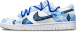 Buy Nike Dunk Low Retro "Gundam Cyberpunk" Azul Blanco DJ6188-100(TeamT-光变战损雾霾蓝S-BOX)