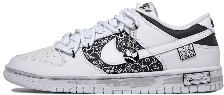 【定制鞋款】耐克Dunk Low复古'Da Vinci黑白' DJ6188-101(TeamM-男款怪兽狂欢) Buy 【定制鞋款】耐克Dunk Low复古'Da Vinci黑白' DJ6188-101(TeamM-男款怪兽狂欢)